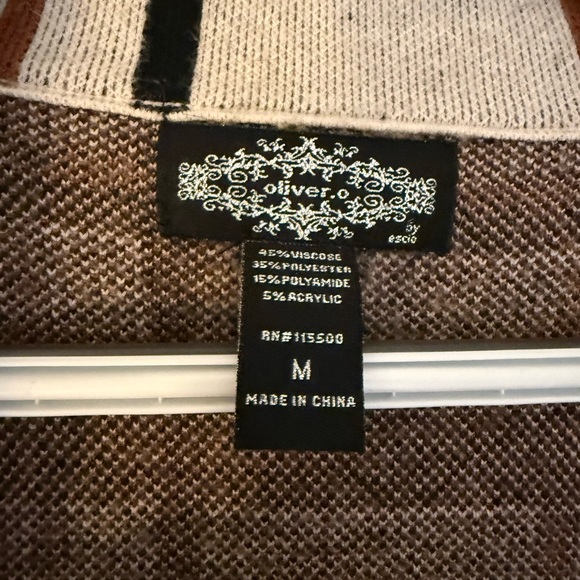 Plaid Open-Front Blazer Coat - Picture 4 of 4